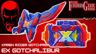 Kamen Rider Gotchard DX EXGOTCHALIBUR EmGos Reviews N Stuff [upl. by Nwahsiek]