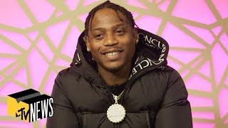 Flipp Dinero Talks Love For Guala amp Musical Inspirations  MTV News [upl. by Janette]