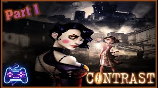 Contrast Xbox Series X Xclusive Indie Playthrough  Part 1 A Night Out Around Town [upl. by Iek339]