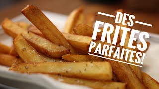 Des frites parfaites 🍟 croustillantes et moelleuses  Astuces 👌 [upl. by Keane]