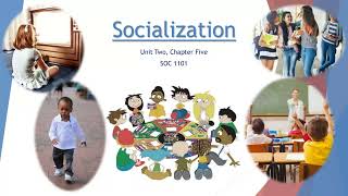 Ch 5 Lecture  Socialization [upl. by Danica]