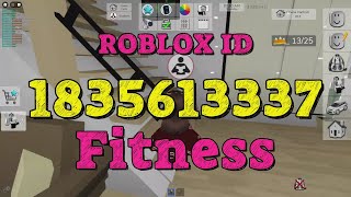 FITNESS Roblox Song Codes [upl. by Bronson233]