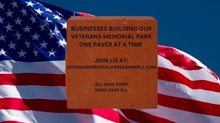 Veterans Memorial Park Barnwell SC Business Supporters 2024 [upl. by Alejoa]