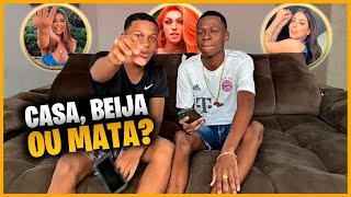 NÃO ACREDITO QUE ELE BEIJO ELA  CASA MATA OU BEIJA  KATIAU [upl. by Geraldina]