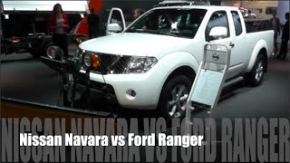 Nissan Navara 2015 vs Ford Ranger 2015 [upl. by Jami]