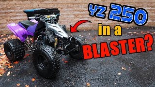 Buying a YZ250 Motor Swapped Blaster [upl. by Ilak773]