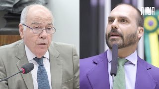 🔥Mauro Vieira lembra a Eduardo Bolsonaro que Brasil saiu da era da vergonha que passou com Jair🔥 [upl. by Eiuol670]