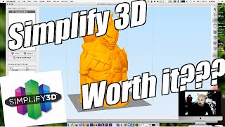 A brief look at Simplify 3D  Is it worth it [upl. by Casta446]