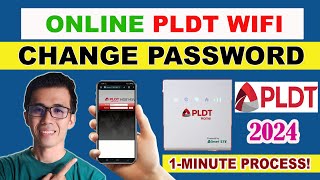 PAANO PALITAN ANG PASSWORD NG WIFI PLDT ROUTER ONLINE  CHANGE PASSWORD PLDT WIFI TAGALOG TIPS 2024 [upl. by Airehtfele]