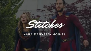 Supergirl and Mon El  Stitches [upl. by Aloiv]