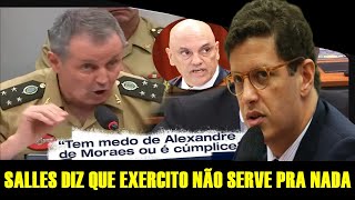 SALLESENFRENTE GENERAL E DIZ QUE EXERCITO ENGANOU POVO 8 JANEIRO [upl. by Duston]