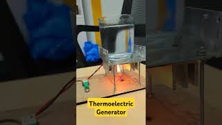 ThermoElectric Generator with Peltier diyproject generator electronic [upl. by Oidualc]