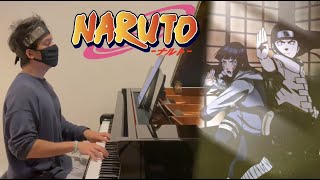 Naruto  Hinata vs Neji piano cover  sheet music [upl. by Barabas822]