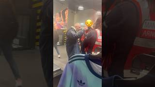 Thief got caught after a stealing attempt from foot locker Arndale Manchester UK viral ukmeme [upl. by Nairrod111]