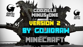 Godzilla Minus One Add On V2 In Minecraftread the description to know how to download [upl. by Llerihs151]