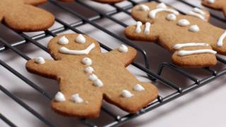 Gingerbread Man Cookie Recipe  Laura Vitale  Laura in the Kitchen Episode 253 [upl. by Juakn46]