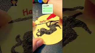 Im boy and you 🧛 shortsdrawing halloween witch sponge youtubehighfive diy [upl. by Chaker]