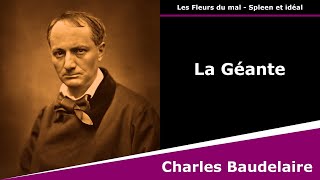 La Géante  Les Fleurs du mal  Sonnet  Charles Baudelaire [upl. by Jodie]