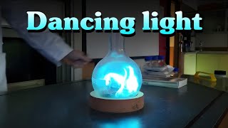 Dancing blue flame experiment  Chemistry  Chemguru [upl. by Wolford]