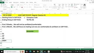 BATCH 07 SAP S4 HANA FICO Regular Session 01 [upl. by Tiram]