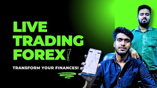 FOREX amp CRYPTO LIVE TRADING WITH ANALYSIS 22112024 [upl. by Lasser]