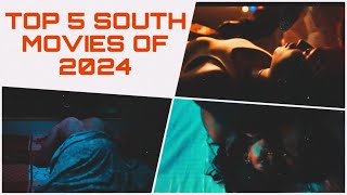 Top 5 Highest Rated South Indian Hindi Dubbed Movies on IMDb 2024  Part 1  DSINEMA [upl. by Neu]