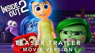 Inside Out 2 2024  Teaser Trailer Movie Version [upl. by Ahsimek]