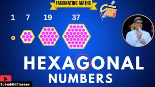 Fascinating Maths 3 HEXAGONAL NUMBERSntseolympiadjeefiitjeeallenpw Dr Ashok Singh Sir [upl. by Nabal]