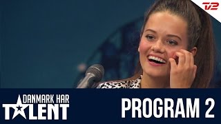 Jorunn Gudmundsen  Danmark Har Talent  Prgram 2 [upl. by Macmullin]