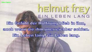 Helmut Frey  Ein Leben lang Instrumental BV Lyrics Karaoke [upl. by Goss]