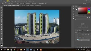 Photoshop Tutorial  How to Remove Fisheye for SJCAM 4000 Wifi [upl. by Kerge961]