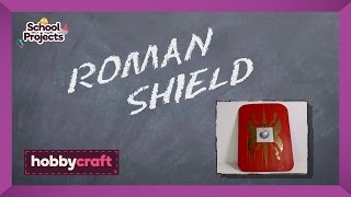 How to Make a Roman Shield  Hobbycraft [upl. by Domeniga]