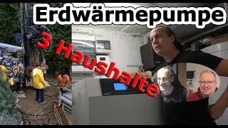 Bilanz Wärmepumpe 2023 Erdwärmepumpe im Mehrfamilienhaus  Hysterese minimiert Taktung [upl. by Culbertson]