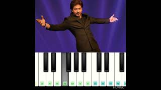 Badshah o Badshahsrk birthday wish song shorts piano [upl. by Yrahk]