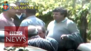 Mafia initiation ritual video released by Italian police [upl. by Arrakat]