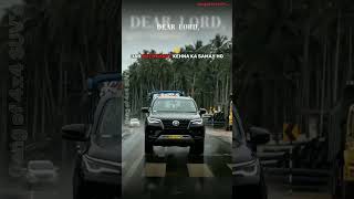 Fortuner 😈driving on highway 🛣️in Rain💯fortuner suv trending ‎gangof4x4suvs43 [upl. by Cantone]