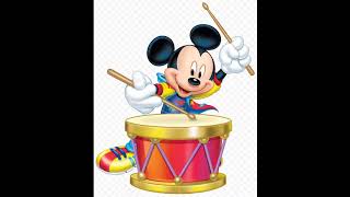 Mickey Mouse Mousercise Medley Isolated Drums [upl. by Haikezeh856]