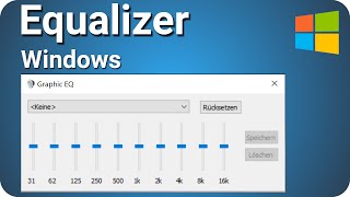 Windows Equalizer einstellen [upl. by Mathis]