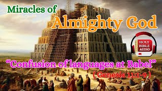 confusion of languages at babel  tower of babel language bible biblestudy youtube genesis [upl. by Waly]