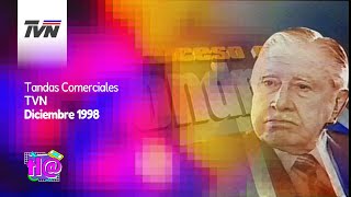 Tandas Comerciales TVN Diciembre 1998 [upl. by Yrffej]