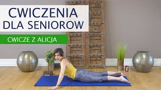 Cwiczenia w Lezeniu  Cwiczenia dla Seniorow [upl. by Nipahc]