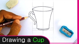 how to draw a Cup sketch [upl. by Haisi655]