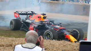 Max Verstappen Trying To Do A Donut [upl. by Andres]