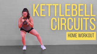 Full Body Kettlebell Circuit Workout  Strength amp Conditioning [upl. by Ettenav978]