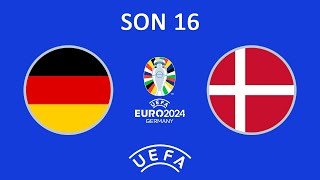 PES 2017  UEFA EURO 2024  SON 16  Almanya 🇩🇪🆚🇩🇰 Danimarka  euro2024 [upl. by Silvio]