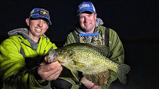 Crappies on Weed Flats with Tip Downs and Pinheads [upl. by Miza]