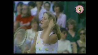 1980 Wimbledon Ladies draw highlights  E Goolagong Hana Mandlikova Chris Evert Tracy Austin [upl. by Glennie]