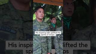 Talk to Troops with MGEN CAPULONG  201st Infantry quotKabalikatquot Brigade Philippine Army [upl. by Anertac]