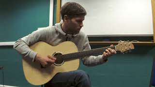 Adam Bulley plays a Sangirardi amp Cavicchi 000 acoustic guitar  Video 1 [upl. by Ginevra]