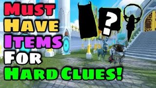 YOU NEED THESE ITEMS for HARDS CLUES  Runescape 3 2021 [upl. by Malone104]